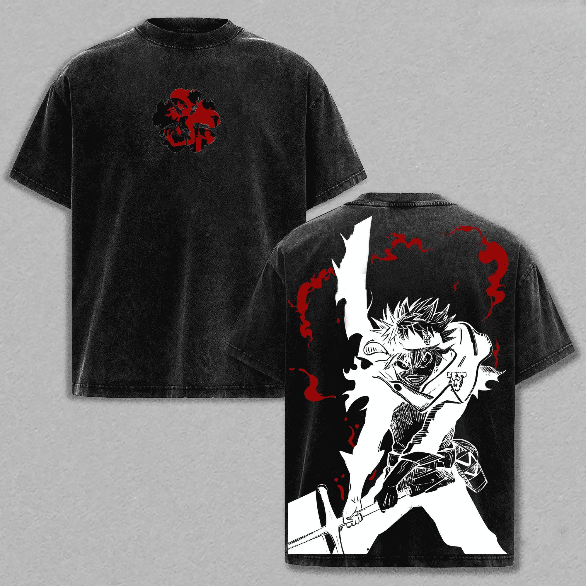 Vintage Anime Black Clover T-shirt Asta Trendy Y2k Washed Oversized T Shirt Summer Short Sleeve Cotton Tees Tops Men Clothing S чёрный
Vintage Anime Black Clover T-shirt Asta Trendy Y2k Washed Oversized T Shirt Summer Short Sleeve Cotton Tees Tops Men Clothing S чёрный