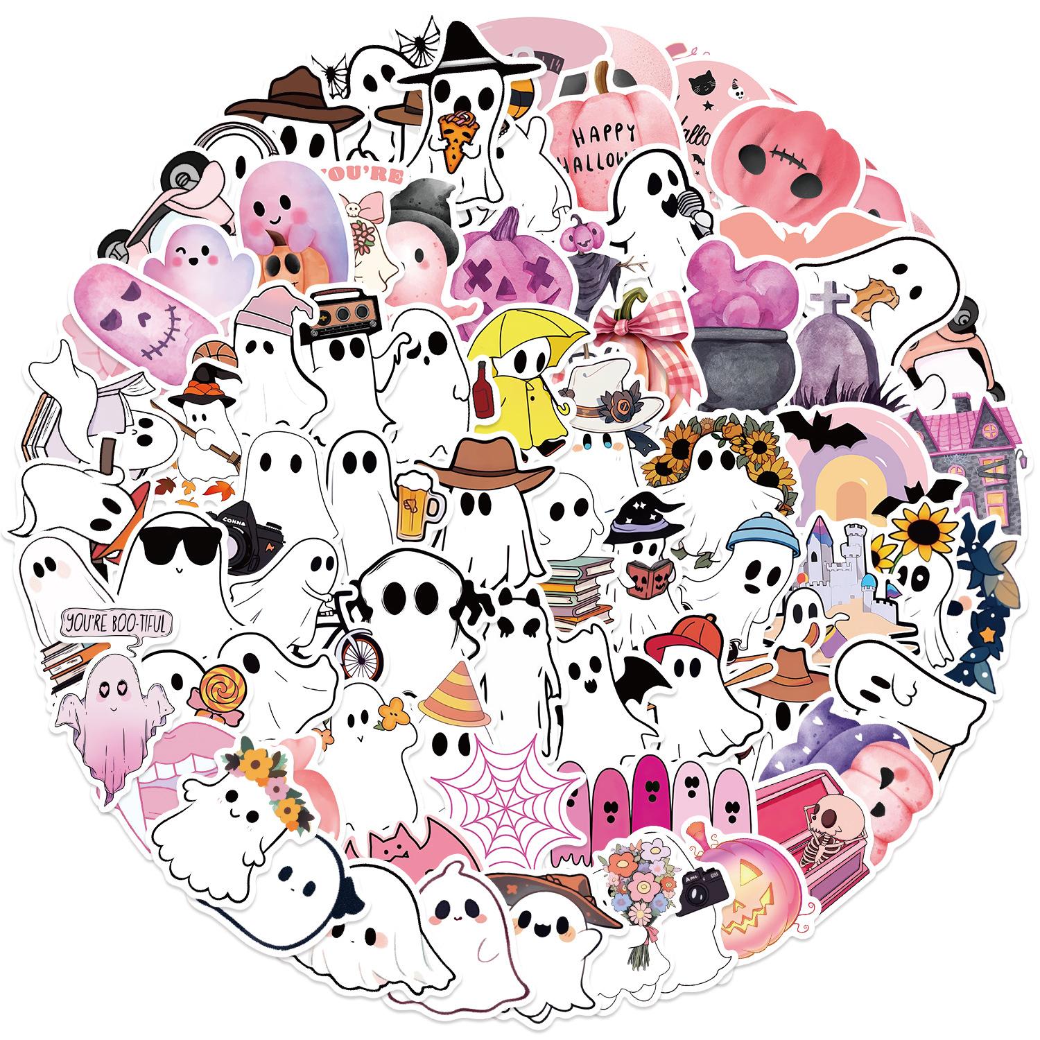 100 Cartoon Halloween Ghost Doodle Stickers DIY Decorative Guitar Notebook Suitcase DIY Waterproof
100 Cartoon Halloween Ghost Doodle Stickers DIY Decorative Guitar Notebook Suitcase DIY Waterproof