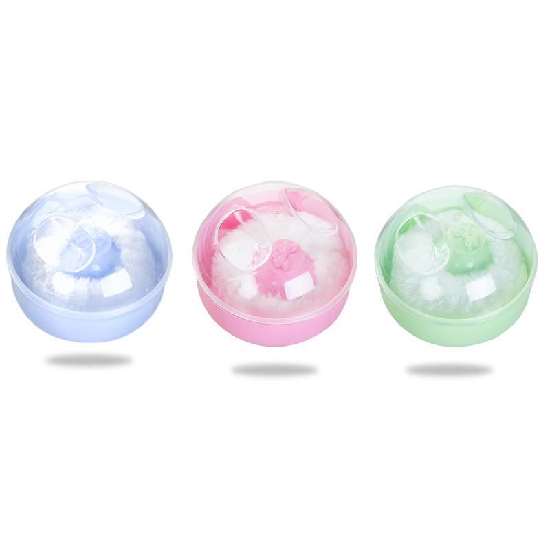 Baby Talcum Powder Puff Box - Summer Storage for Mother and Baby Care, Anti-Chafing Loose Powder Container Tricolor Mix (Chinese Packaging)
Baby Talcum Powder Puff Box - Summer Storage for Mother and Baby Care, Anti-Chafing Loose Powder Container Tricolor Mix (Chinese Packaging)