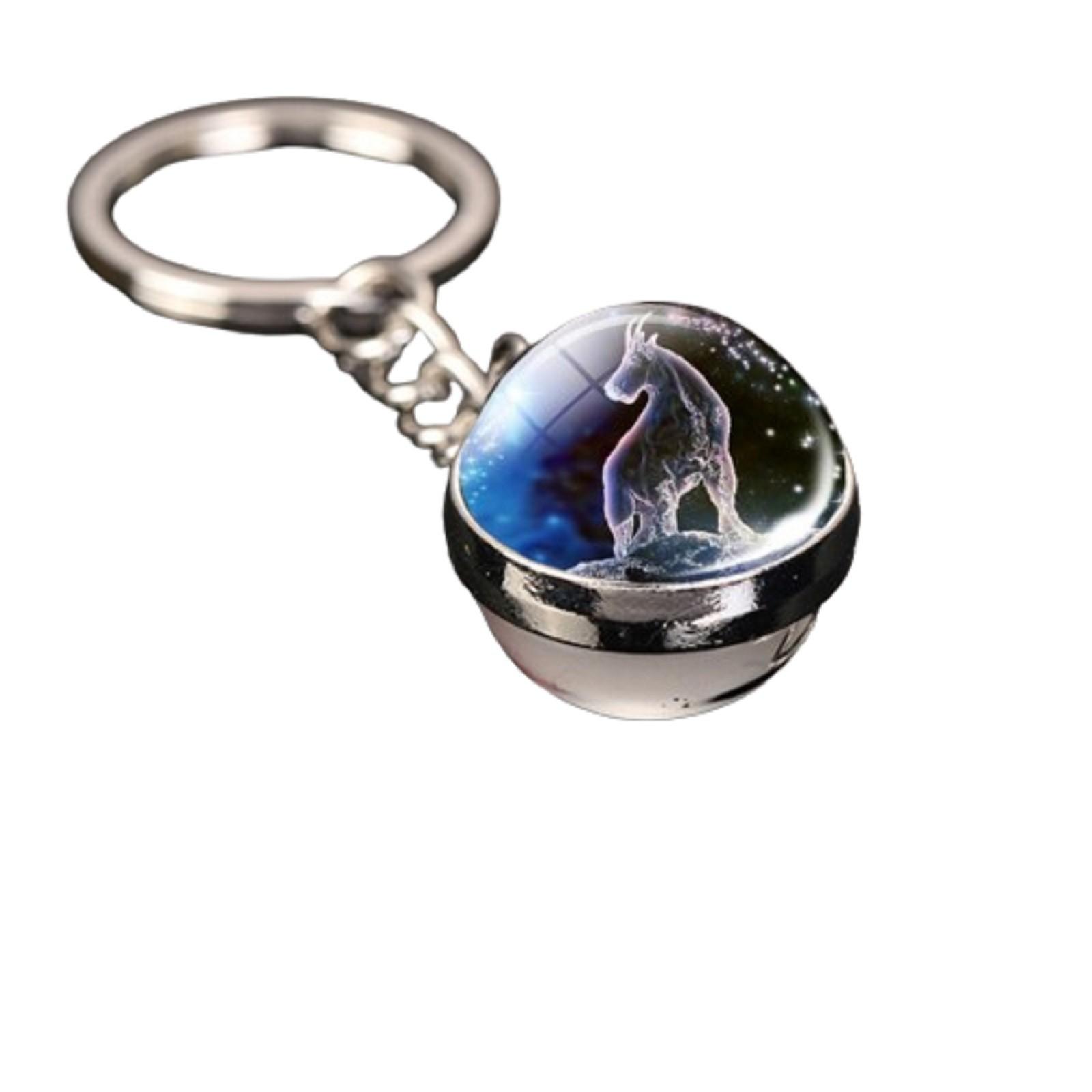 Брелок для ключей с подвеской в виде сумки с 12 знаками зодиака, светящийся в темноте, с драгоценными камнями, двухсторонний стеклянный шар One Size
Брелок для ключей с подвеской в виде сумки с 12 знаками зодиака, светящийся в темноте, с драгоценными камнями, двухсторонний стеклянный шар One Size