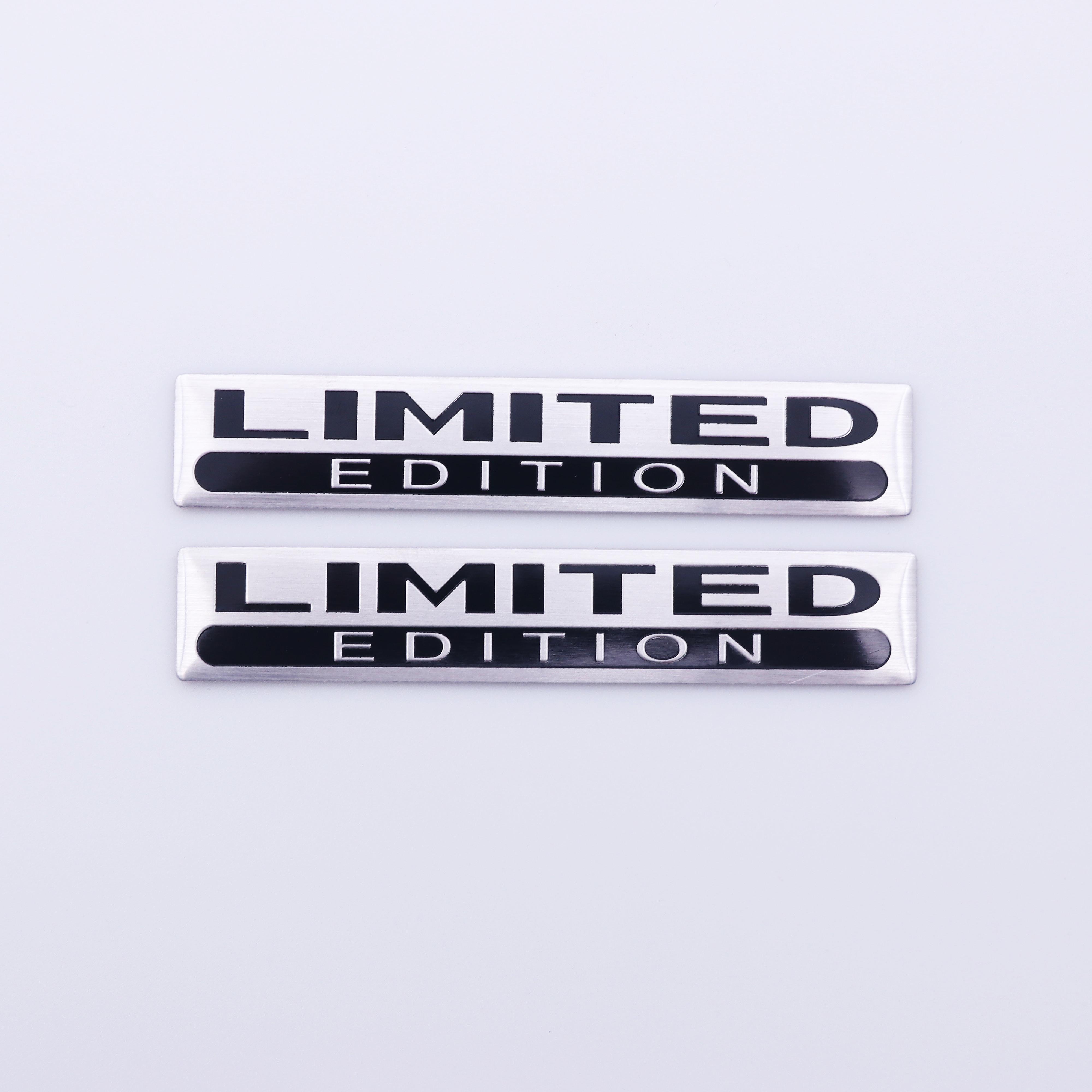 2pc Aluminum Special & Limited Edition Car Trunk Decal Sticker Badge Emblem For Motorcycle Decals Car Tuning Decoration
2pc Aluminum Special & Limited Edition Car Trunk Decal Sticker Badge Emblem For Motorcycle Decals Car Tuning Decoration
