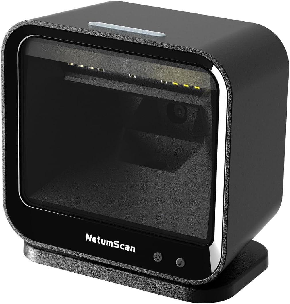 NetumScan Automatic Hands-Free Barcode Scanner, 1D/2D Reader for Screen & Print Codes, USB Connection for Retail, Warehouse, POS-DP9280G(NS)
NetumScan Automatic Hands-Free Barcode Scanner, 1D/2D Reader for Screen & Print Codes, USB Connection for Retail, Warehouse, POS-DP9280G(NS)