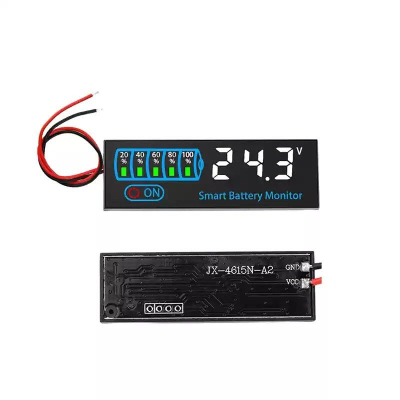 1 шт. Stay Safe Індикатор рівня заряду батареї DC7-55V 12V 24V 18650 Lipo Літієва Батарея Плата Ємності Напруга Тестер Зарядки Акумулятора білий
1 шт. Stay Safe Індикатор рівня заряду батареї DC7-55V 12V 24V 18650 Lipo Літієва Батарея Плата Ємності Напруга Тестер Зарядки Акумулятора білий