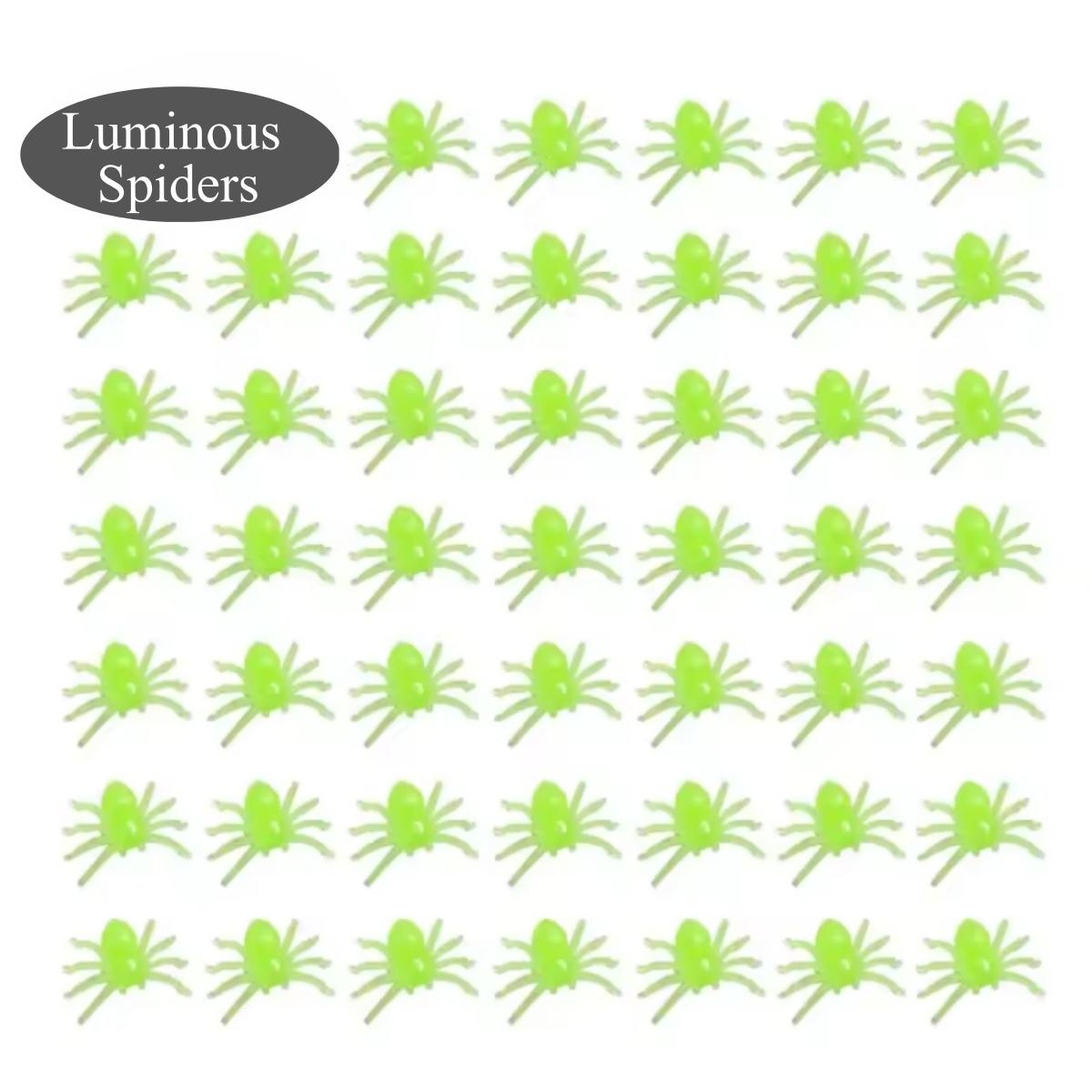 50-500Pcs Halloween Luminous Spiders Scary Trick Spider Indoor & Outdoor Haunted House Decorative Props Halloween Party Supplies 50PCS
50-500Pcs Halloween Luminous Spiders Scary Trick Spider Indoor & Outdoor Haunted House Decorative Props Halloween Party Supplies 50PCS
