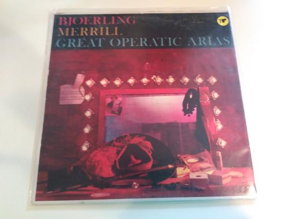 LP Record JUSSI BJÖRLING / ROBERT MERRILL - Great Operatic Arias LM1841 RCA Victor Red 1958 US Classical Used
LP Record JUSSI BJÖRLING / ROBERT MERRILL - Great Operatic Arias LM1841 RCA Victor Red 1958 US Classical Used