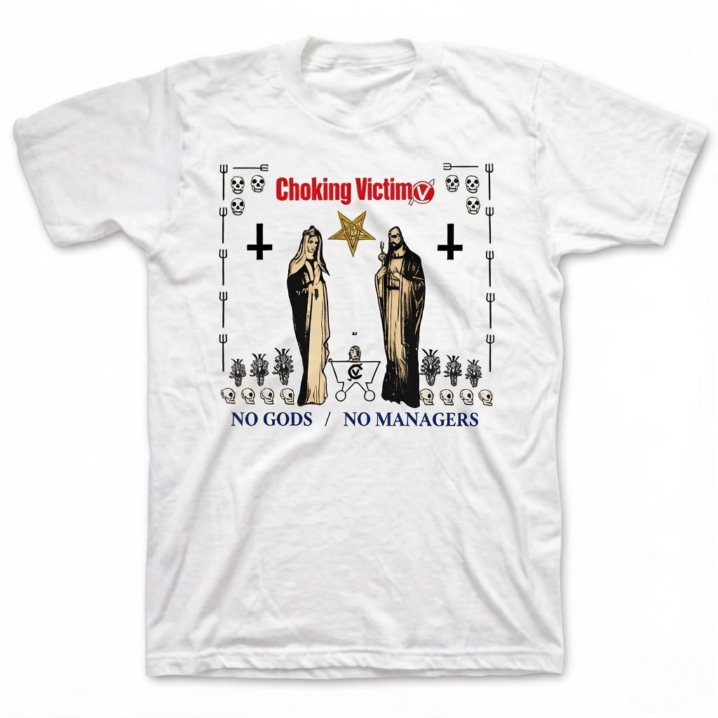 Asphyxiated Victim No Deity No Master Embroidered Tshirt Suitable for Both Unisex and Women Comfortable for Street Wear 4XL
Asphyxiated Victim No Deity No Master Embroidered Tshirt Suitable for Both Unisex and Women Comfortable for Street Wear 4XL