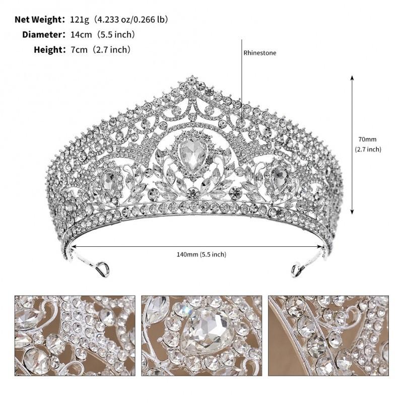 Wedding Accessories Luxury Heavy Industry Red Crystal Bride Crown Headwear Ethnic Style Full Of Diamonds Gemstones
Wedding Accessories Luxury Heavy Industry Red Crystal Bride Crown Headwear Ethnic Style Full Of Diamonds Gemstones