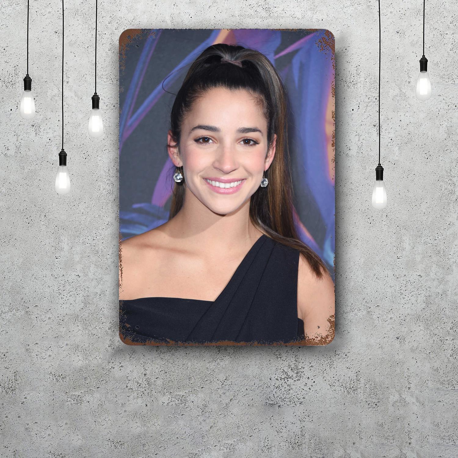 aly raisman actor Decor Poster Vintage Tin Sign Metal Sign Decorative Plaque for Pub Bar Man Cave Club Wall Decoration 20x30cm(7.8x11.8inch)
aly raisman actor Decor Poster Vintage Tin Sign Metal Sign Decorative Plaque for Pub Bar Man Cave Club Wall Decoration 20x30cm(7.8x11.8inch)