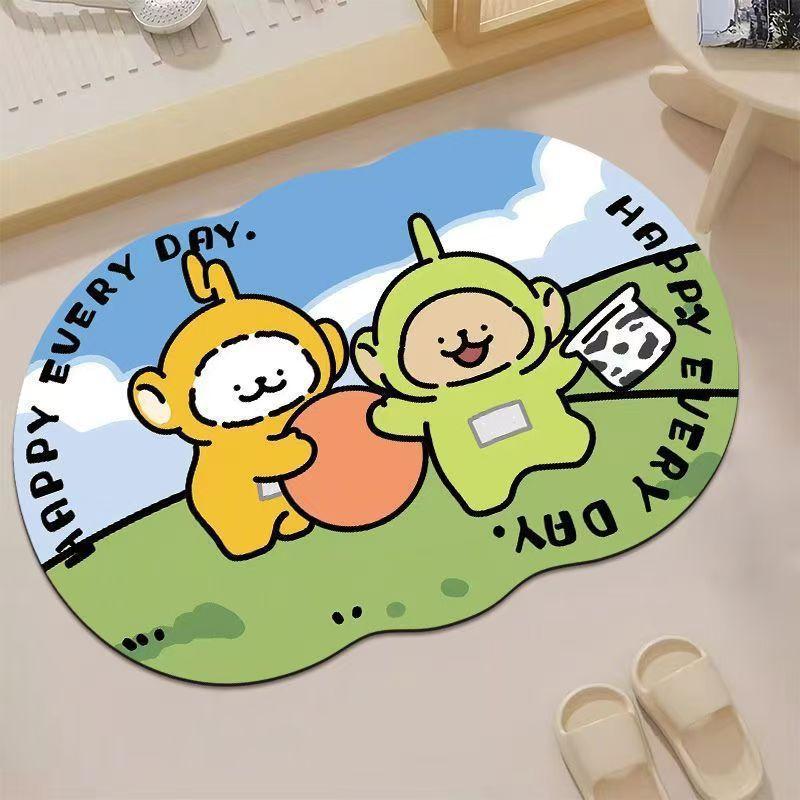 Cartoon Plant Zombie Puppy Diatom Mud Style Floor Mat Bathroom Floor Mat Bathroom Absorbent Foot Mat Entry Door Mat 50 * 80Cm
Cartoon Plant Zombie Puppy Diatom Mud Style Floor Mat Bathroom Floor Mat Bathroom Absorbent Foot Mat Entry Door Mat 50 * 80Cm