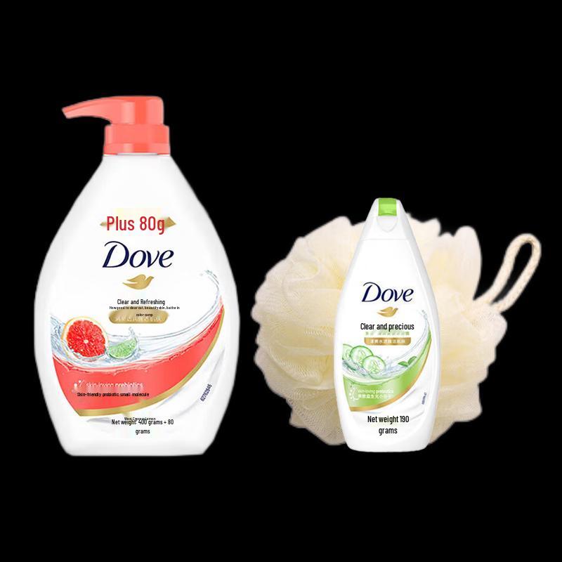 Dove Refreshing Skin Shower Gel with Travel Set
Dove Refreshing Skin Shower Gel with Travel Set