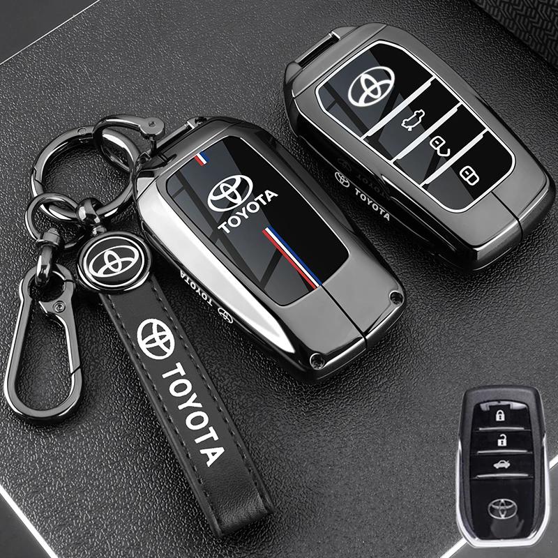 Zinc alloy leather key case for car for TOYOTA Camry Hanlanda key protection sleeve protective shell keychain handmade
Zinc alloy leather key case for car for TOYOTA Camry Hanlanda key protection sleeve protective shell keychain handmade