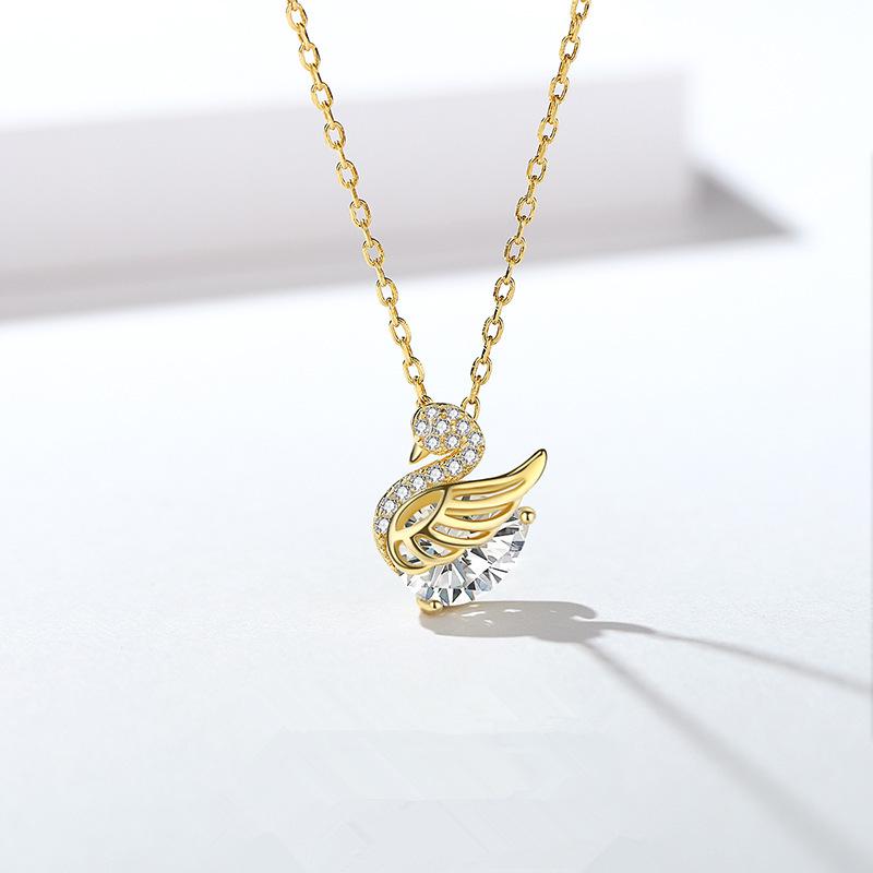 Korean Little Swan Rhinestone Pendant Necklace - Versatile Light Luxury Choker for Women, Perfect Valentine s Day Gift
Korean Little Swan Rhinestone Pendant Necklace - Versatile Light Luxury Choker for Women, Perfect Valentine s Day Gift