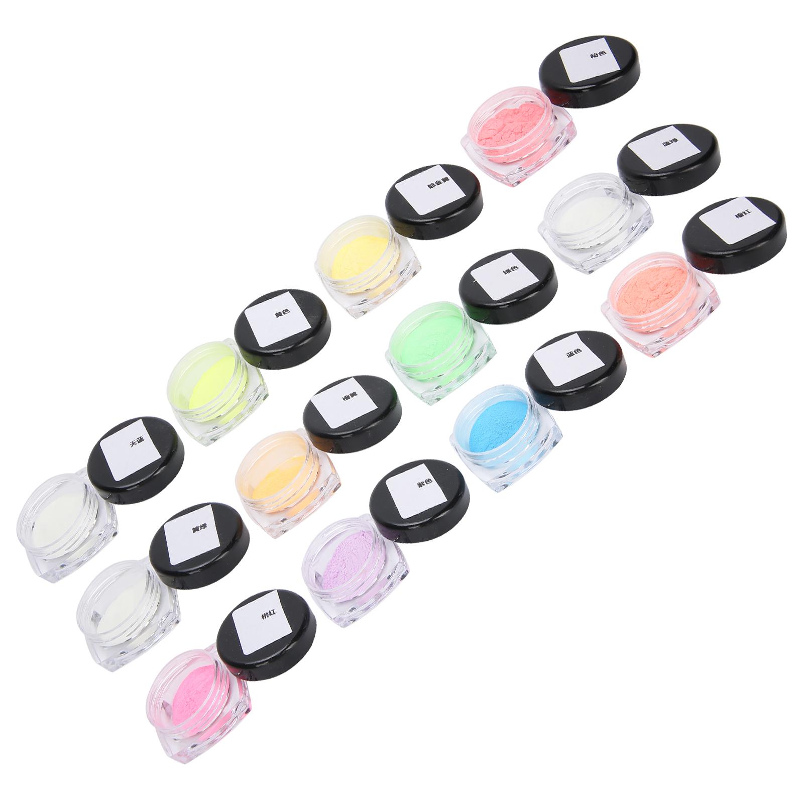 12pcs DIY Nail Glitter Fluorescent Powder Nail Art Luminous Powder Nail Tips Decoration
12pcs DIY Nail Glitter Fluorescent Powder Nail Art Luminous Powder Nail Tips Decoration