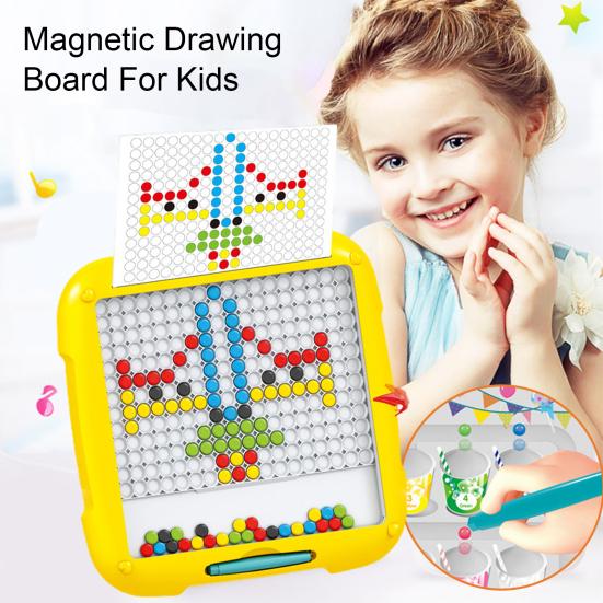 Магнитная доска для рисования с ручкой Diy Colorful Dot Art Двусторонняя классификация цветов Ранняя
Магнитная доска для рисования с ручкой Diy Colorful Dot Art Двусторонняя классификация цветов Ранняя
