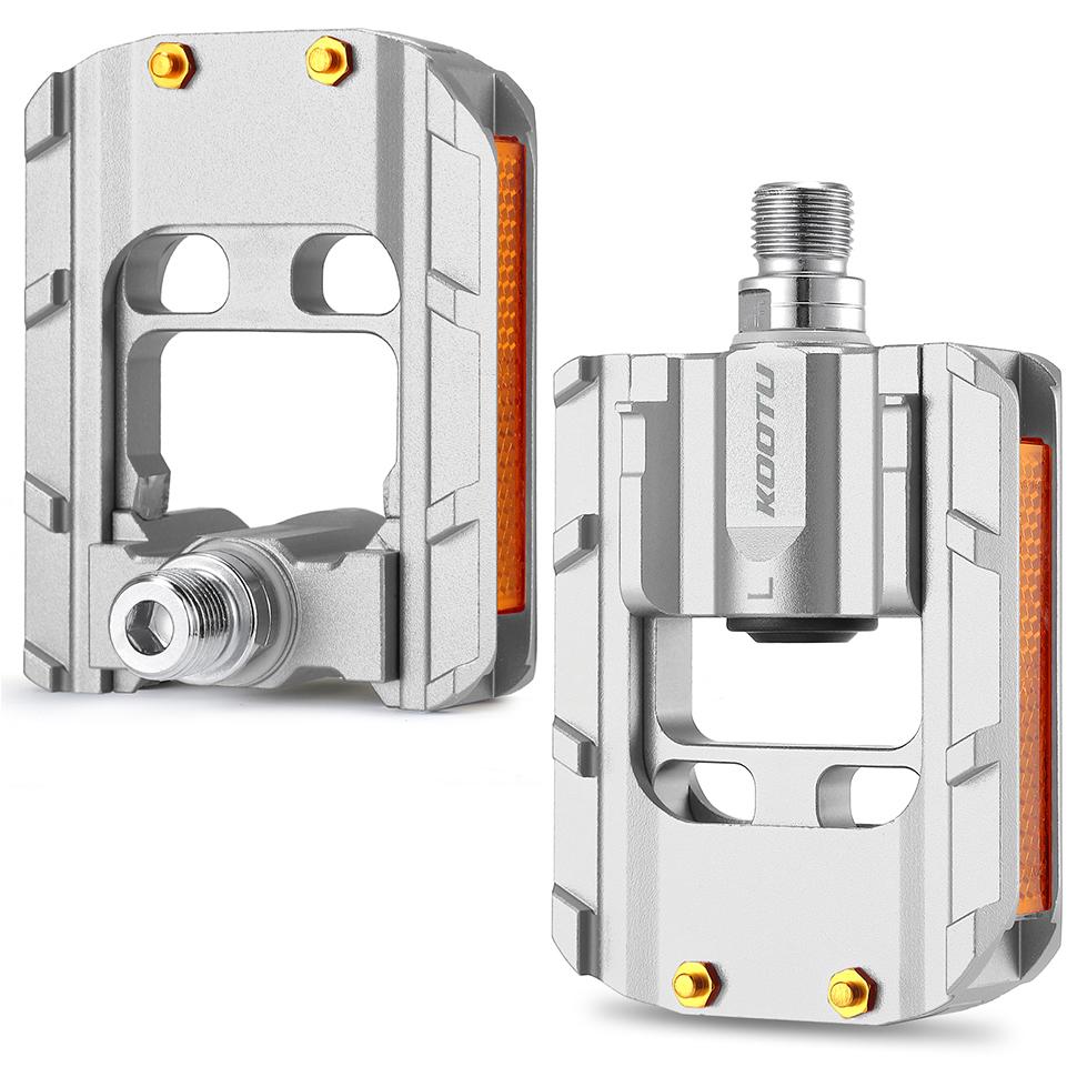 KOOTU Folding Bike Pedals Full Aluminum Bicycle Pedal Red/Silver Seal Bearing Pedal for Bmx 9/16 Universal Foldable Pedal світло-сірого кольору
KOOTU Folding Bike Pedals Full Aluminum Bicycle Pedal Red/Silver Seal Bearing Pedal for Bmx 9/16 Universal Foldable Pedal світло-сірого кольору