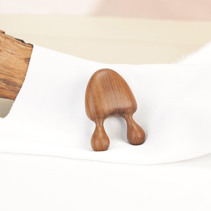 Dual-Pronged Wooden Nose Massager and Acupoint Gua Sha Comb
Dual-Pronged Wooden Nose Massager and Acupoint Gua Sha Comb