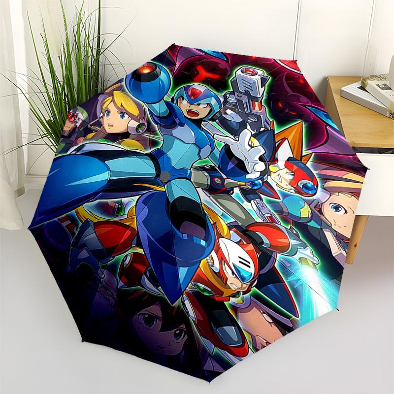 1pc Mega Man Automatic Folding Umbrella, Portable 3-Fold Design with 8-Bone Iron Frame, Outdoor for Fans, Travelers, Everyday Use, Perfect Gift for Me
1pc Mega Man Automatic Folding Umbrella, Portable 3-Fold Design with 8-Bone Iron Frame, Outdoor for Fans, Travelers, Everyday Use, Perfect Gift for Me