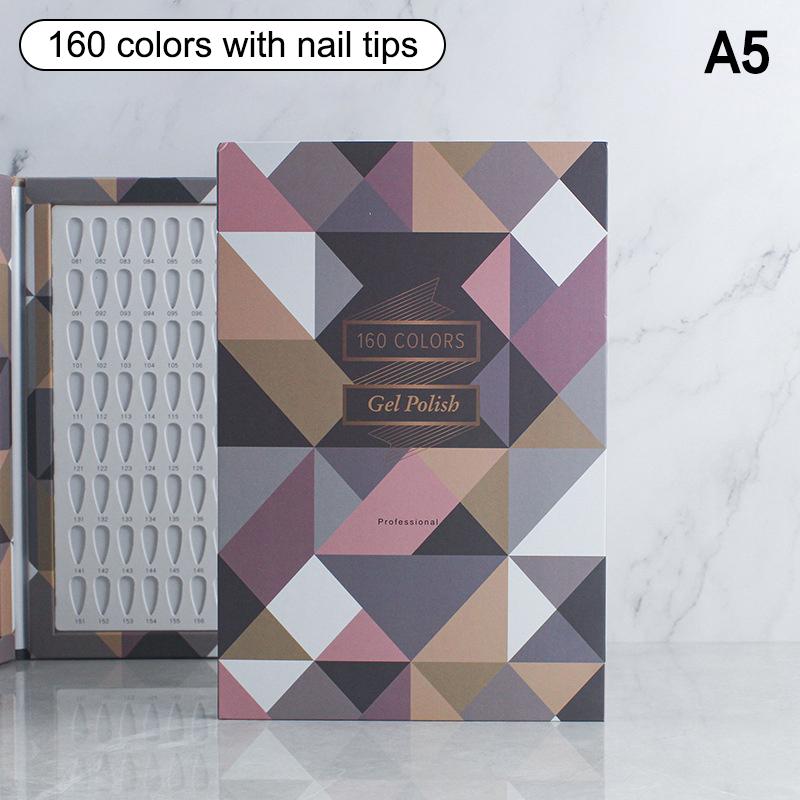 Waterproof Nail Display Book Nail Polish Books With Fake Nails Tips False Nails Styles Showing Book Nails Tool as the picture
Waterproof Nail Display Book Nail Polish Books With Fake Nails Tips False Nails Styles Showing Book Nails Tool as the picture