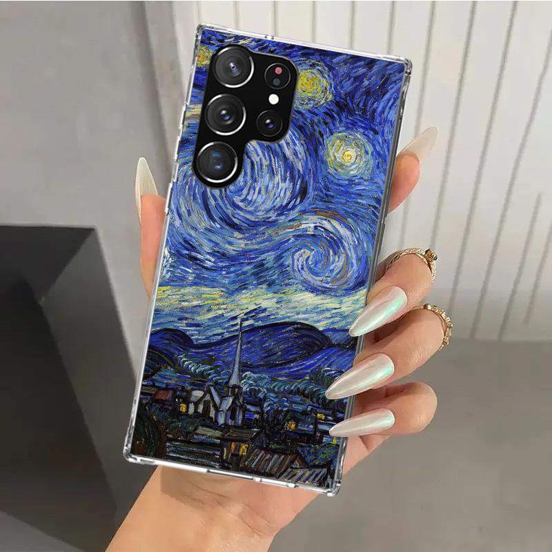 Чехол для телефона с масляной картиной Ван Гога для Samsung Galaxy S26 S24 S23 Ultra S25 Edge S22 S21 Plus S20 FE + Мягкий чехол с принтом Funda Samsung S22 Ultra
Чехол для телефона с масляной картиной Ван Гога для Samsung Galaxy S26 S24 S23 Ultra S25 Edge S22 S21 Plus S20 FE + Мягкий чехол с принтом Funda Samsung S22 Ultra
