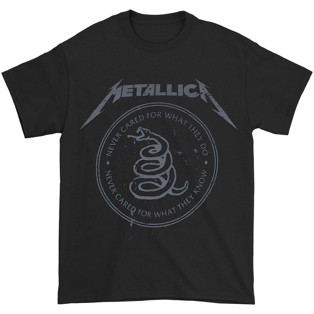 Men s Metallica Snake Black T-shirt Black XL
Men s Metallica Snake Black T-shirt Black XL