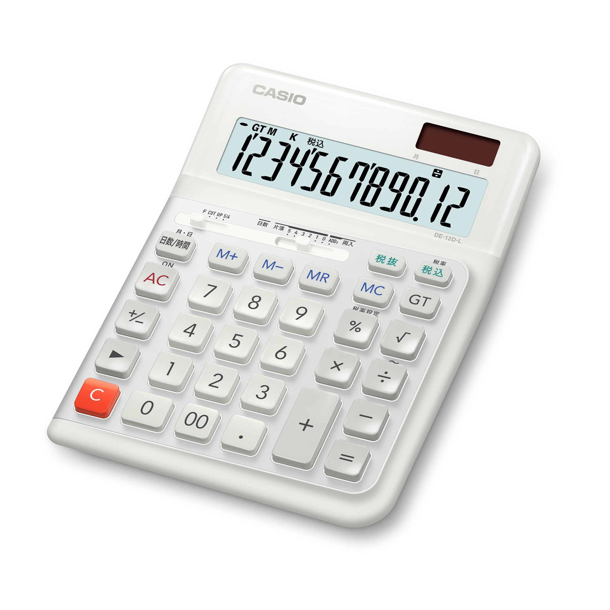 Casio Эргономичный калькулятор для левшей, расчет времени 12 дней, настольный, сертифицирован Eco Mark, люди, цифры и функции, тип, белый, DE-12D-L-WE-N, белый
Casio Эргономичный калькулятор для левшей, расчет времени 12 дней, настольный, сертифицирован Eco Mark, люди, цифры и функции, тип, белый, DE-12D-L-WE-N, белый