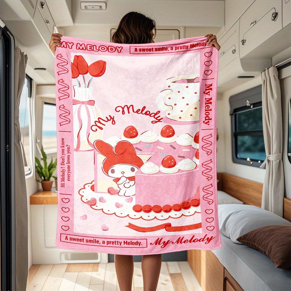 1pc Sweet, Melody, Cake RV Blanket, Digital Printed Flannel Blanket, Multi-Purpose Four Seasons Hypoallergenic Quilt for Sofa, Bed, Office, 130x150cm
1pc Sweet, Melody, Cake RV Blanket, Digital Printed Flannel Blanket, Multi-Purpose Four Seasons Hypoallergenic Quilt for Sofa, Bed, Office, 130x150cm