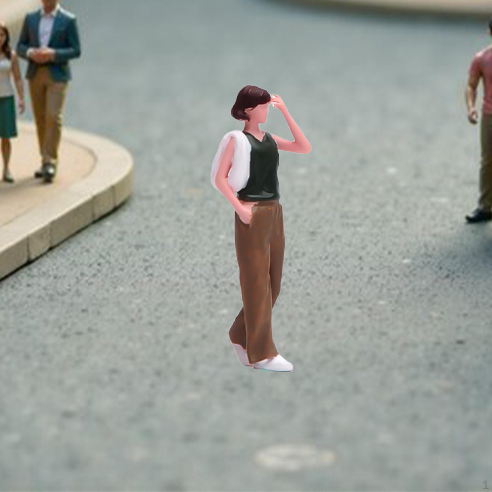 1:64 Girl with Vest Mini Short Hair Figure Dioramas Collectible Stimulated Female Tiny People
1:64 Girl with Vest Mini Short Hair Figure Dioramas Collectible Stimulated Female Tiny People