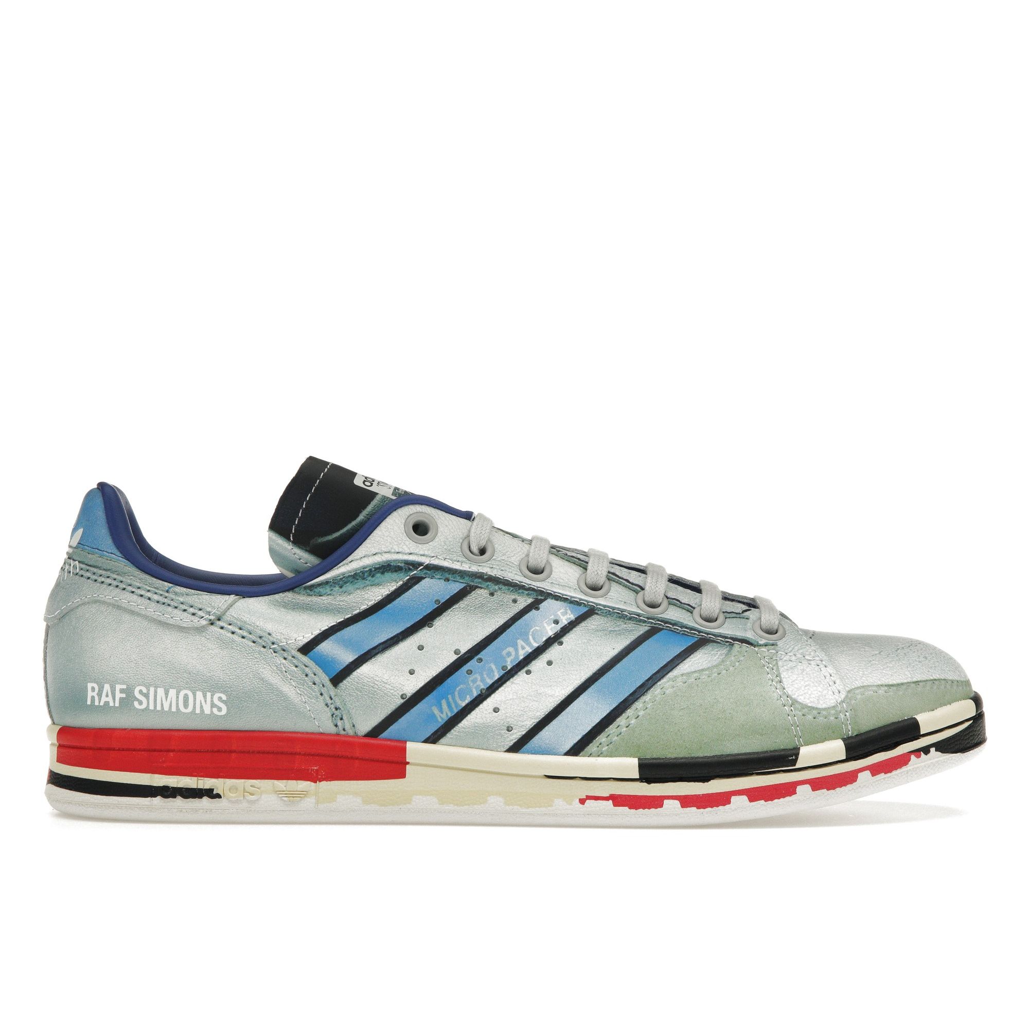 Кроссовки унисекс adidas Raf Simons x Micropacer Stan Trompe Loeil Серебристый Серебристый-Красный Металлик EE7950
Кроссовки унисекс adidas Raf Simons x Micropacer Stan Trompe Loeil Серебристый Серебристый-Красный Металлик EE7950