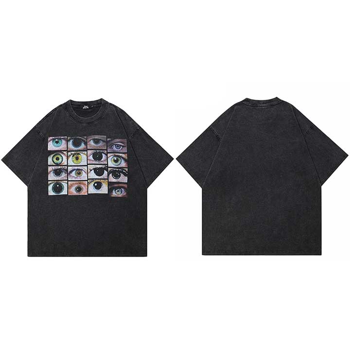 Hip Hop Washed Black TShirt Streetwear Graphic Eyes World T Shirt Cotton Hipster Men Tshirt Harajuku Tops Tees Unisex YK 2XL
Hip Hop Washed Black TShirt Streetwear Graphic Eyes World T Shirt Cotton Hipster Men Tshirt Harajuku Tops Tees Unisex YK 2XL