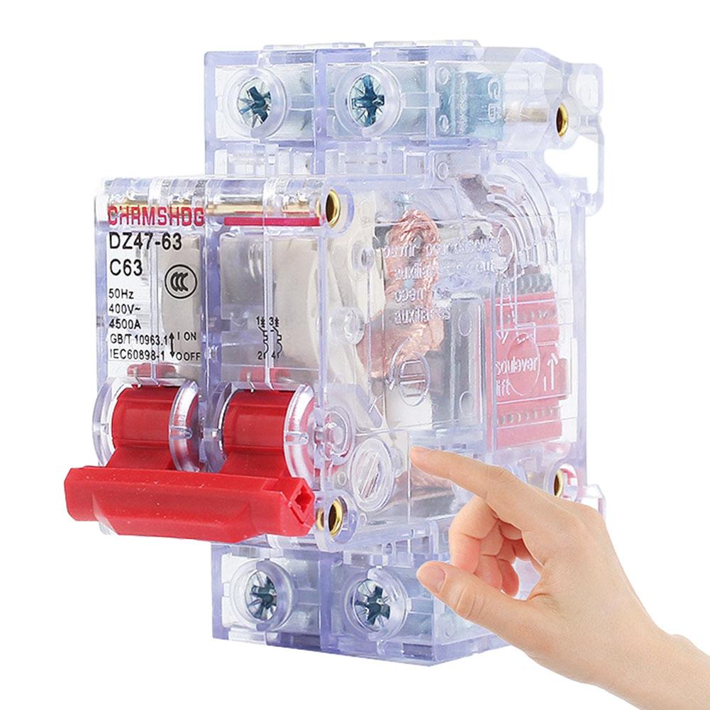 AC MCB 2 Pole 500V Solar PV Circuit Breaker with 4 5kA Breaking Capacity Overcurrent and Short Circuit Protection
AC MCB 2 Pole 500V Solar PV Circuit Breaker with 4 5kA Breaking Capacity Overcurrent and Short Circuit Protection