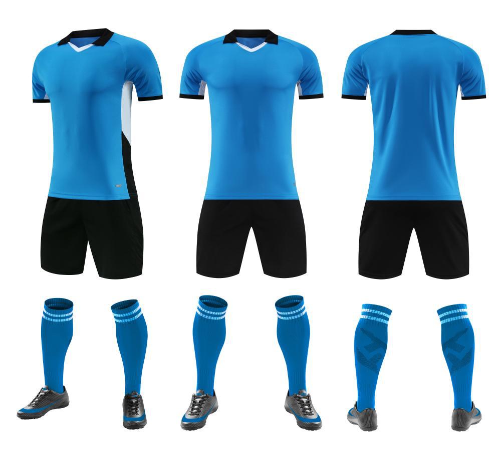 Soccer Uniform Sports Training Uniform Set For Men And Women Adults Children Printed Clear Plate Short Sleeve Competition S середній синього кольору
Soccer Uniform Sports Training Uniform Set For Men And Women Adults Children Printed Clear Plate Short Sleeve Competition S середній синього кольору