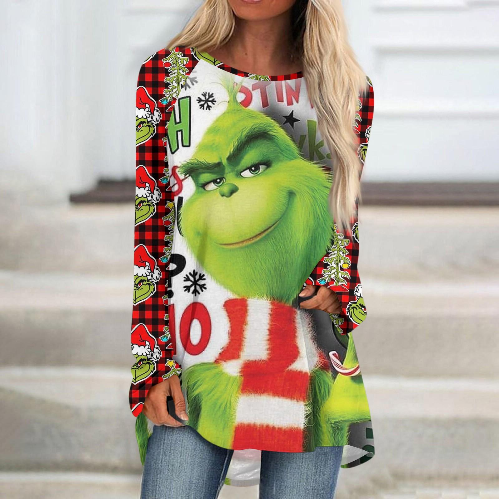 Жіноча модна повсякденна футболка з принтом, з плечовим швом, з довгим рукавом, з круглим вирізом, середньої довжини XXL
Жіноча модна повсякденна футболка з принтом, з плечовим швом, з довгим рукавом, з круглим вирізом, середньої довжини XXL