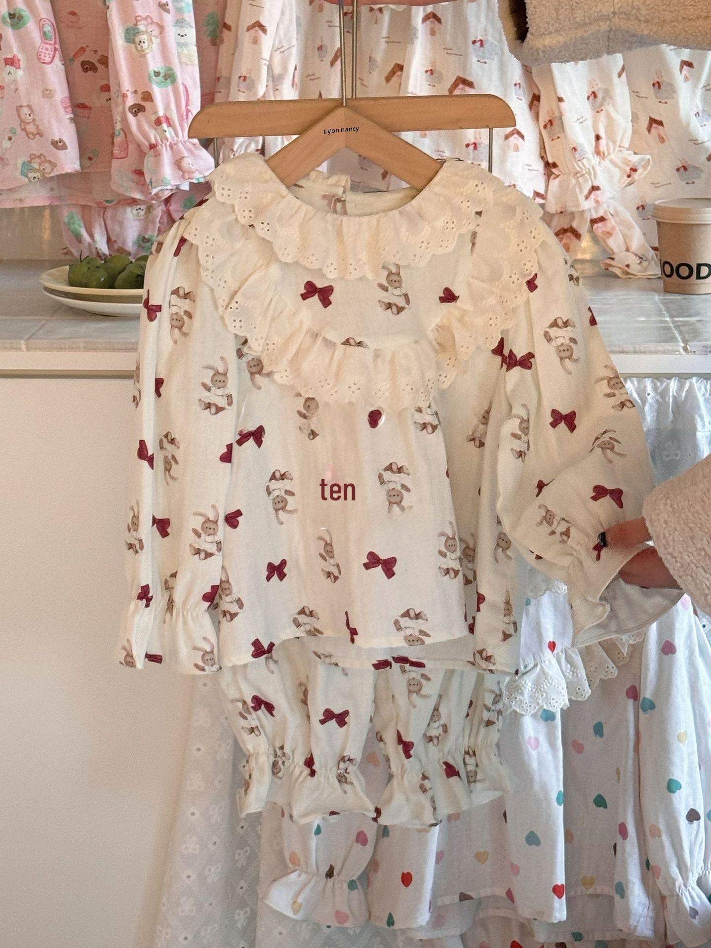 Новая весенняя пижамная одежда для малышей Princess с длинными рукавами - Sweet Home Style для детей 90 cm
Новая весенняя пижамная одежда для малышей Princess с длинными рукавами - Sweet Home Style для детей 90 cm