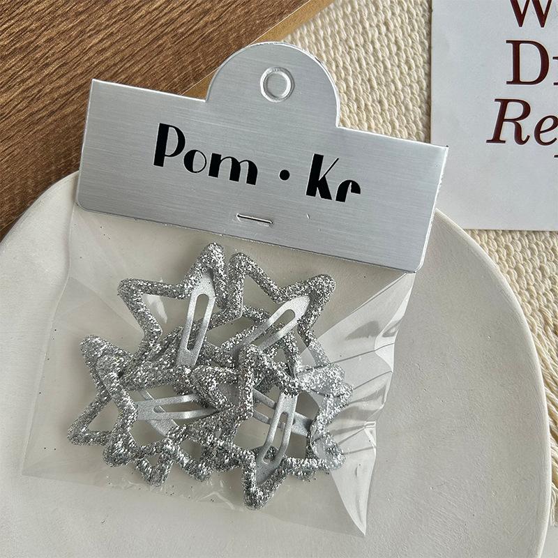 6pcs Fashionable Bobby Pins Silver Color Shimmering Powder Metal Hair Clips Girl s Hair Accessories
6pcs Fashionable Bobby Pins Silver Color Shimmering Powder Metal Hair Clips Girl s Hair Accessories
