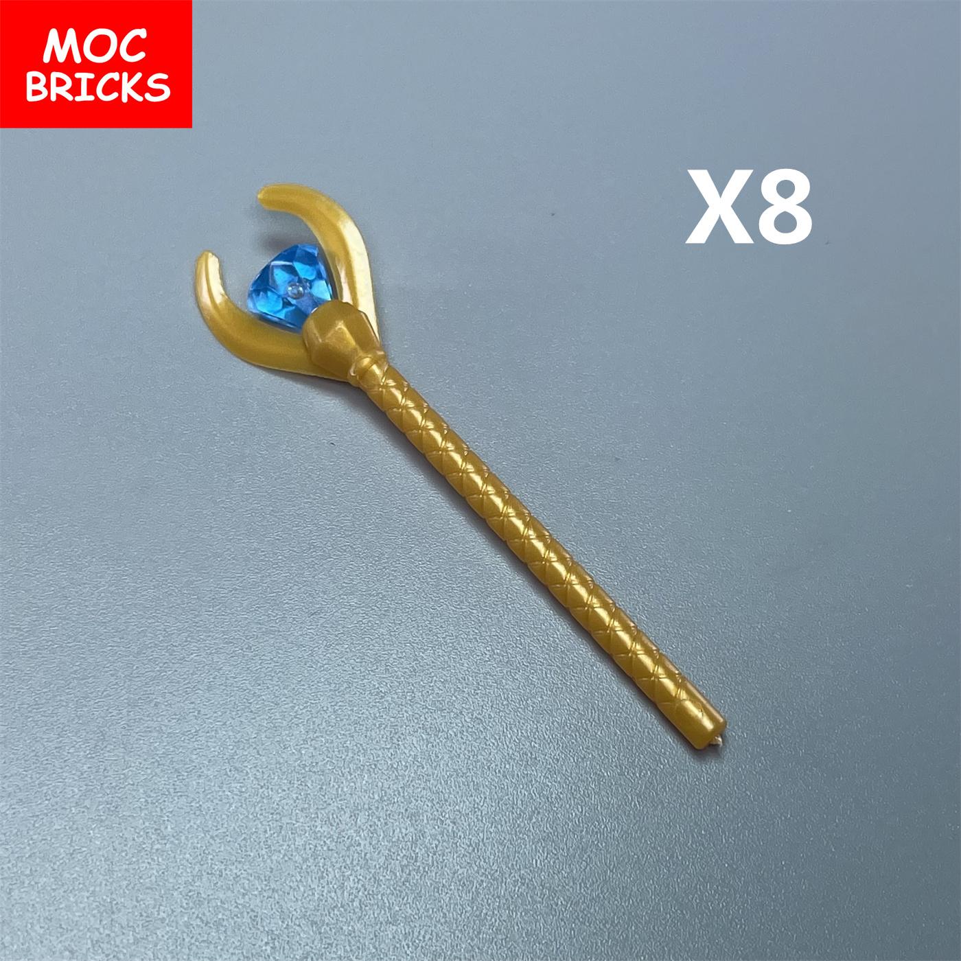Non-Toxic Moc Bricks Staff Wand With Rock 1X1 Jewel Gem Compatible 30153 93252 Accessory Assembled Building Blocks Toys Kids Gift
Non-Toxic Moc Bricks Staff Wand With Rock 1X1 Jewel Gem Compatible 30153 93252 Accessory Assembled Building Blocks Toys Kids Gift