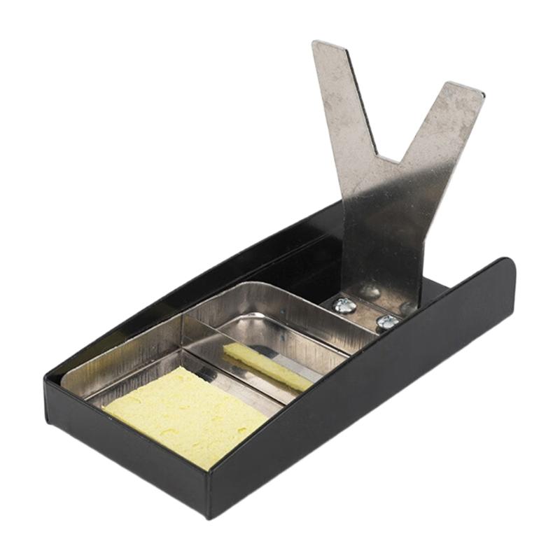 Practical Iron Soldering Station Brackets Space Saving Design Built In Tip Cleaning Sponge For Workshop Use 1
Practical Iron Soldering Station Brackets Space Saving Design Built In Tip Cleaning Sponge For Workshop Use 1