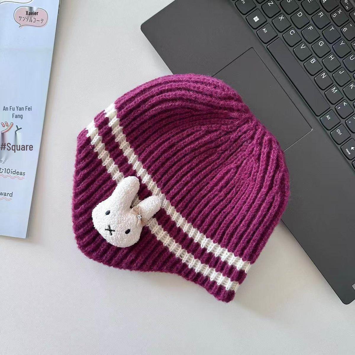 Children s Cute Rabbit Knit Hat - Windproof Wool Pullover for Boys & Girls, Ideal for Autumn/Winter Ear Protection One size, 3-8 years, 50-54cm маджента
Children s Cute Rabbit Knit Hat - Windproof Wool Pullover for Boys & Girls, Ideal for Autumn/Winter Ear Protection One size, 3-8 years, 50-54cm маджента
