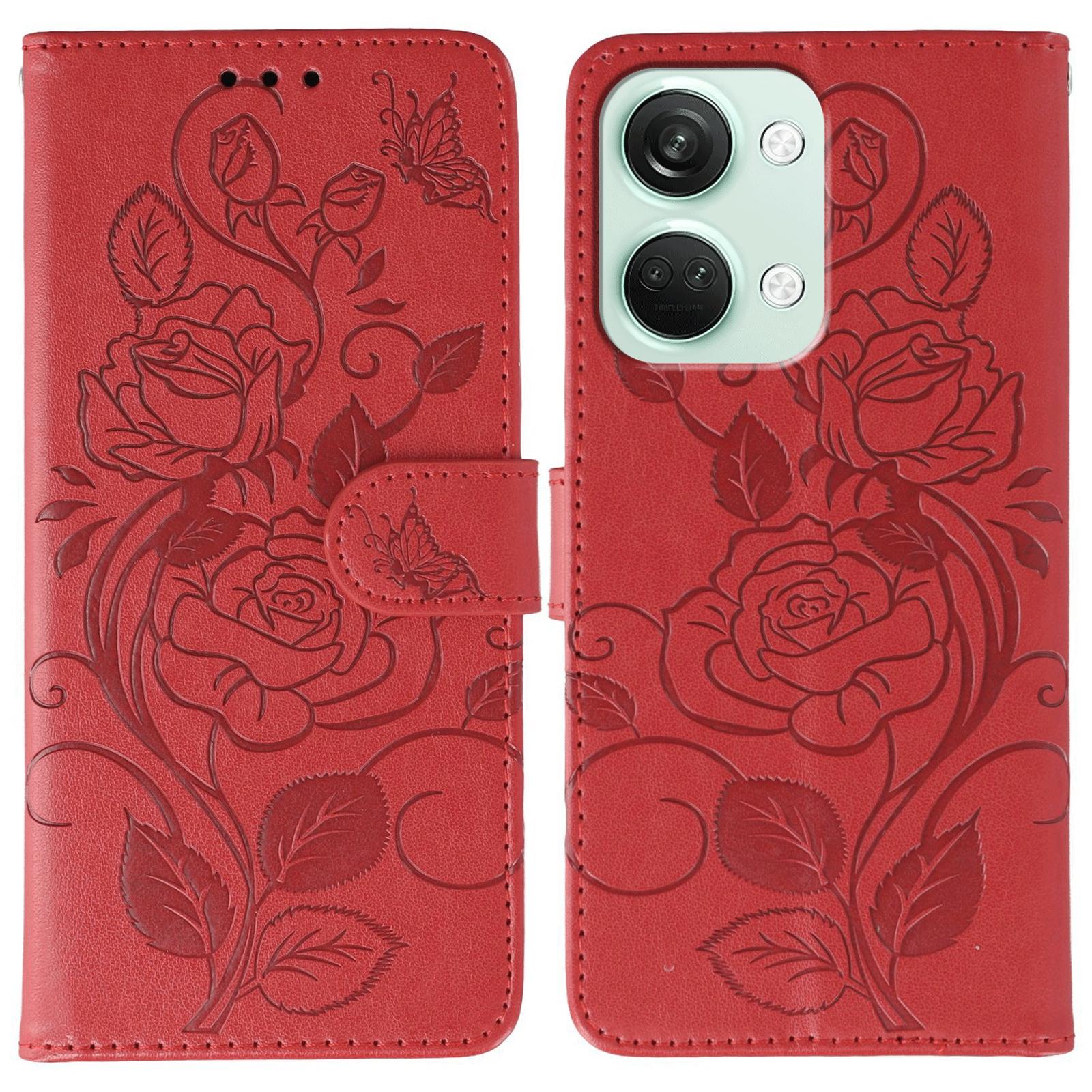For OnePlus Nord 3 5G Case Wallet Stand Imprinted Rose Butterfly PU Leather Phone Cover Red
For OnePlus Nord 3 5G Case Wallet Stand Imprinted Rose Butterfly PU Leather Phone Cover Red