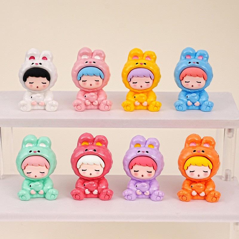 Cute Resin Doll: Blind Box Figurine for Car & Desktop Decoration, Keychain Charm Toy білий
Cute Resin Doll: Blind Box Figurine for Car & Desktop Decoration, Keychain Charm Toy білий