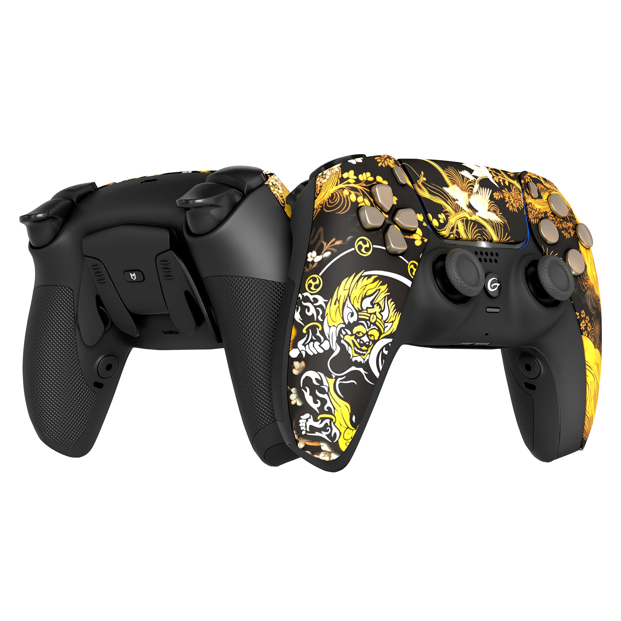 Спеціальний контролер FusionX для PS5, сумісний контролер, сумісний з комп’ютером, FPS-контролер, тип кнопки, тип лопатки, клацання, тригер, бампер, перепризначення профілю 
Спеціальний контролер FusionX для PS5, сумісний контролер, сумісний з комп’ютером, FPS-контролер, тип кнопки, тип лопатки, клацання, тригер, бампер, перепризначення профілю