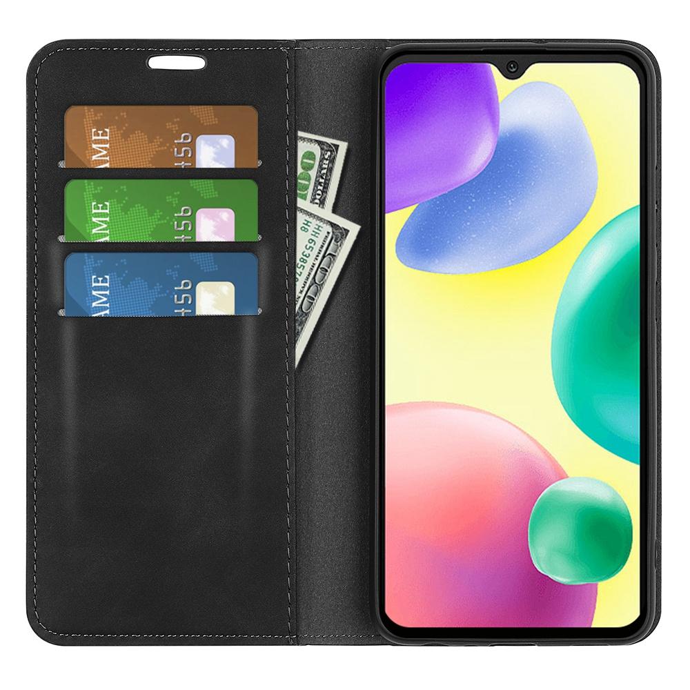 For Xiaomi Redmi 10A Skin-touch Feeling Leather Cover Auto Closure Magnetic Phone Case with Wallet Stand Black
For Xiaomi Redmi 10A Skin-touch Feeling Leather Cover Auto Closure Magnetic Phone Case with Wallet Stand Black