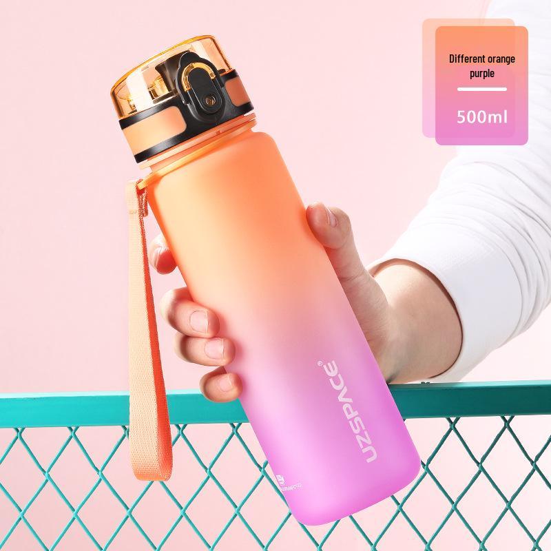 Высококачественная градиентная бутылка для воды: Портативный пластиковый стакан для спорта и фитнеса - Унисекс дизайн для летних студентов и законодателей моды 350 ml
Высококачественная градиентная бутылка для воды: Портативный пластиковый стакан для спорта и фитнеса - Унисекс дизайн для летних студентов и законодателей моды 350 ml