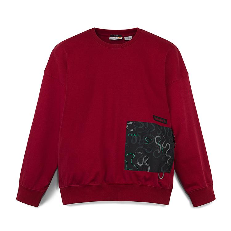 Timberland Loose Fit Crew Neck Pullover Long Sleeve Sweatshirt Men sweatshirt Bicycle-Red A6C4C620 M
Timberland Loose Fit Crew Neck Pullover Long Sleeve Sweatshirt Men sweatshirt Bicycle-Red A6C4C620 M