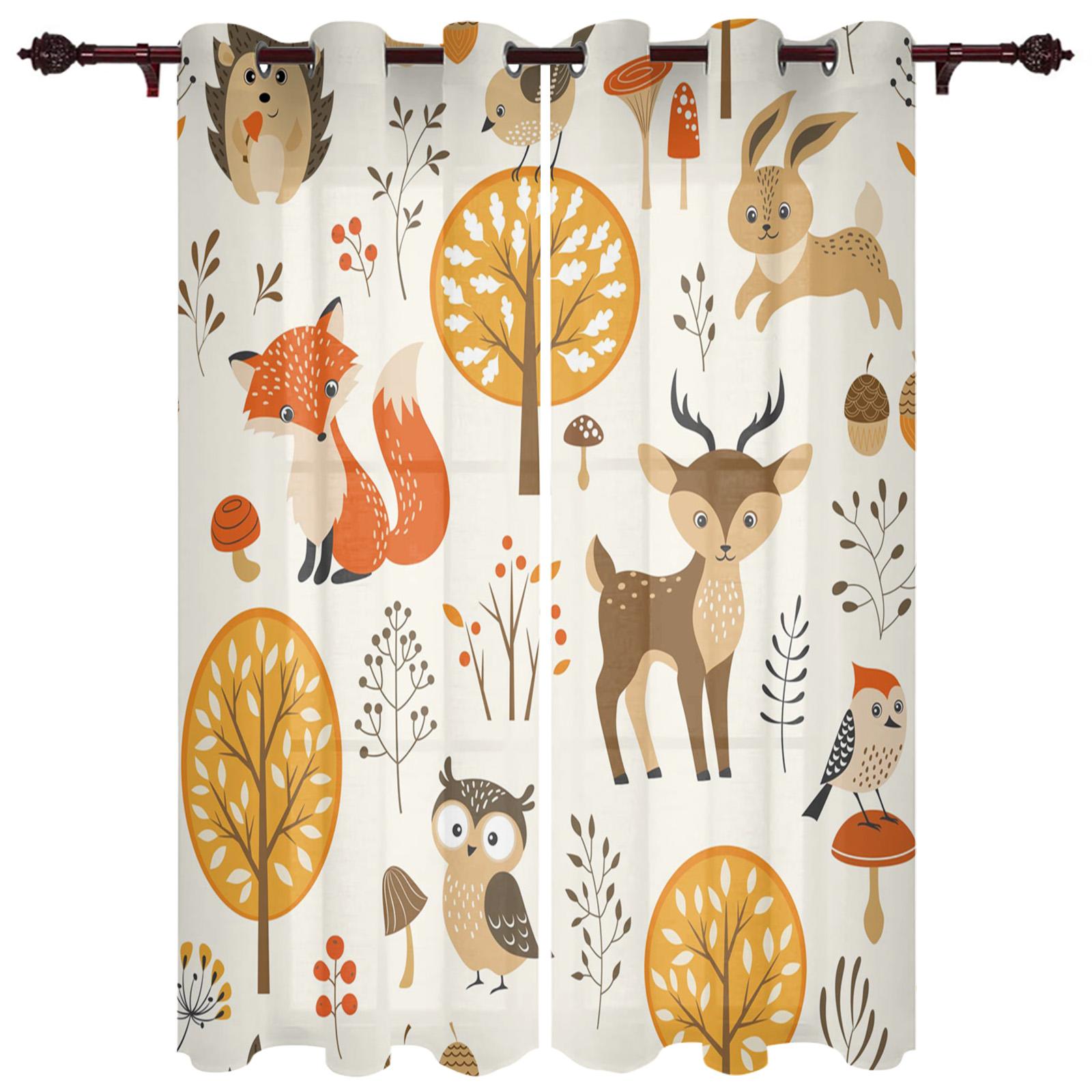 Шторы на окна с изображением красной лисы, занавески для гостиной, декоративные предметы для гостиной 135W x 60H(cm)
Шторы на окна с изображением красной лисы, занавески для гостиной, декоративные предметы для гостиной 135W x 60H(cm)