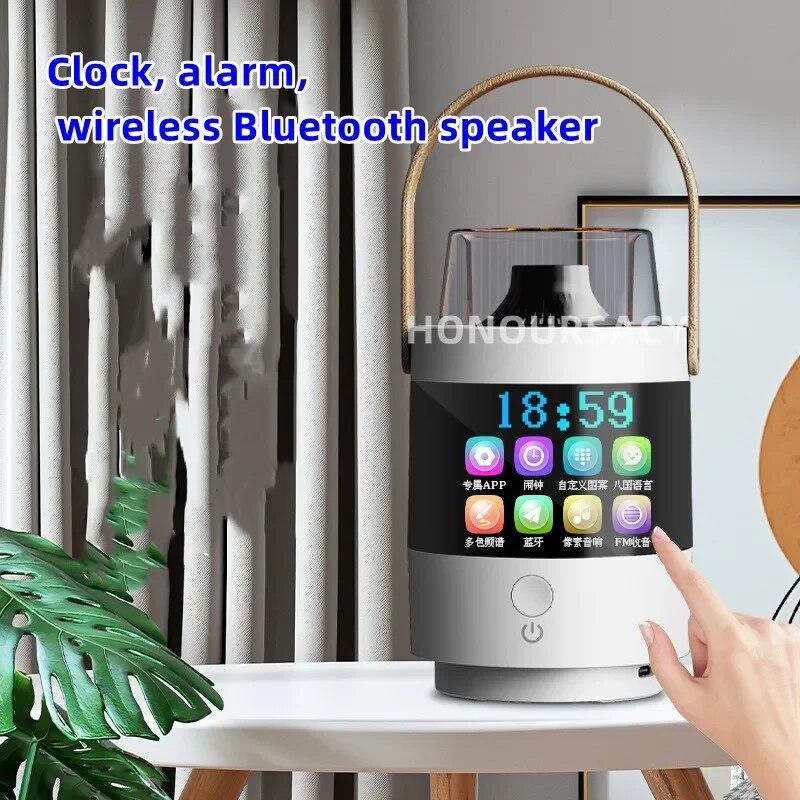 Креативный беспроводной Bluetooth-динамик для ипподрома, портативный стереозвук на 360 градусов, часы-будильник, FM-беспроводной сабвуфер, подарочный динамик
Креативный беспроводной Bluetooth-динамик для ипподрома, портативный стереозвук на 360 градусов, часы-будильник, FM-беспроводной сабвуфер, подарочный динамик