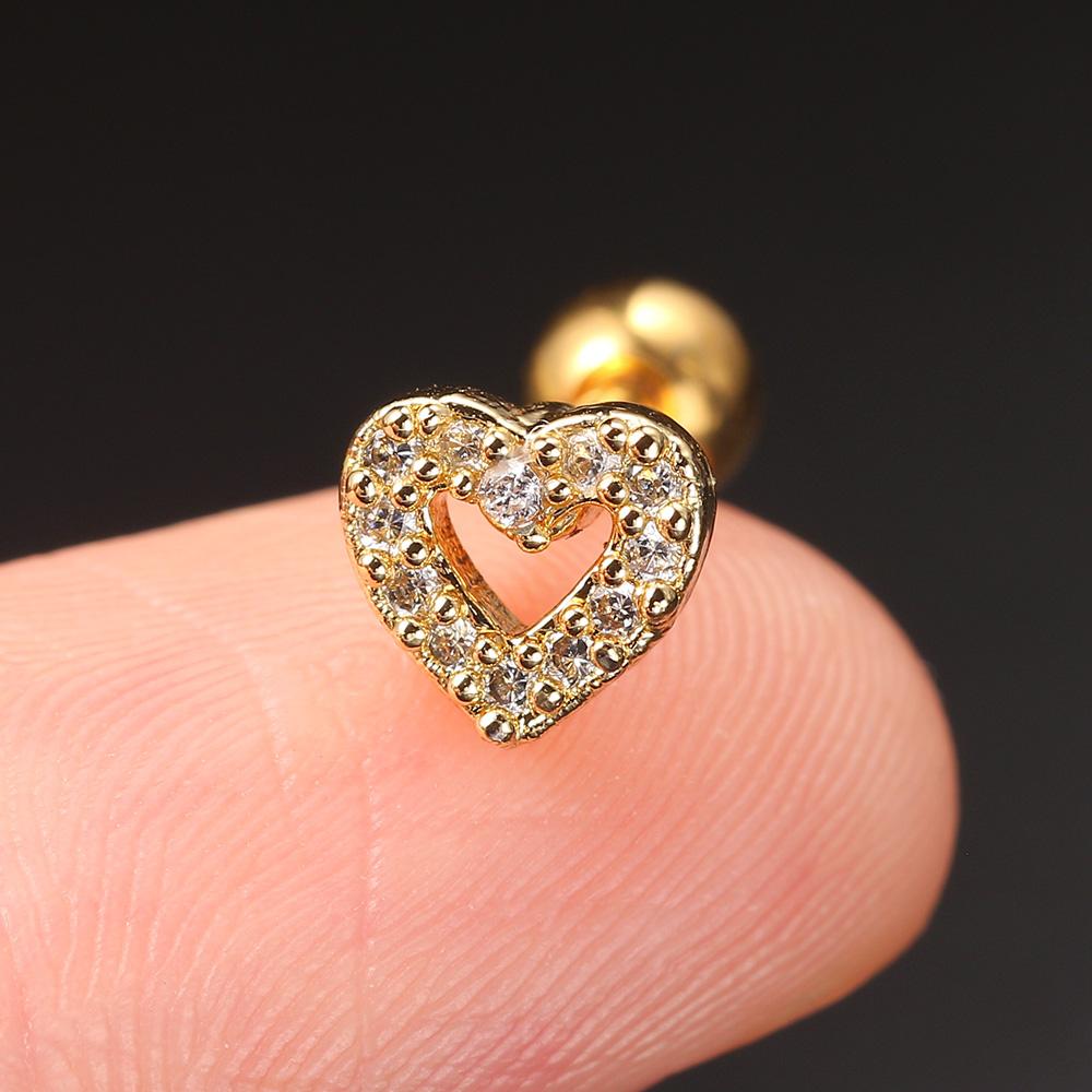 Septum Piercing Helix Earrings Women Zircon Heart Cartilage Ear Daith Lobe Rook Tragus Piercing Jewelry Body Accessories Gift
Septum Piercing Helix Earrings Women Zircon Heart Cartilage Ear Daith Lobe Rook Tragus Piercing Jewelry Body Accessories Gift
