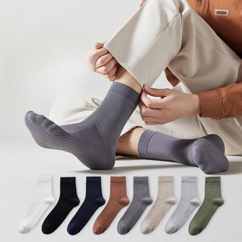 Pure Cotton Mid-tube Socks, Anti-odor and Antibacterial Socks, Sweat-absorbing, Men s Summer Business Casual Sports Mesh, Spring and Autumn Styles 1 pair
Pure Cotton Mid-tube Socks, Anti-odor and Antibacterial Socks, Sweat-absorbing, Men s Summer Business Casual Sports Mesh, Spring and Autumn Styles 1 pair