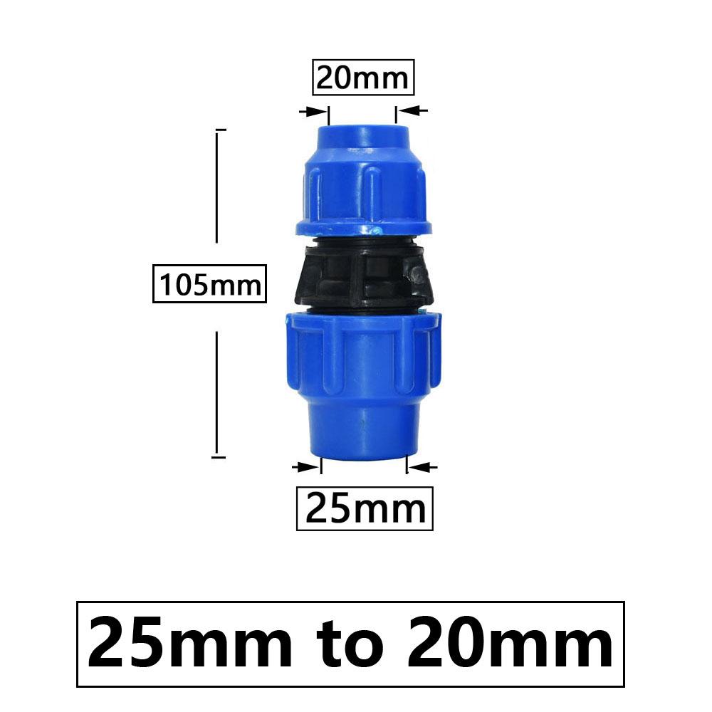 20/25/32/40/50/63mm PE Pipes Reducer Connector Transitional Coupling Elbow Tee Quick Connector Water Splitter Farm Pipe Fittings
20/25/32/40/50/63mm PE Pipes Reducer Connector Transitional Coupling Elbow Tee Quick Connector Water Splitter Farm Pipe Fittings