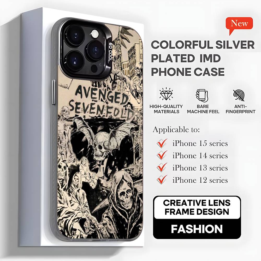 A-Avenged Sevenfold Phone Case For iPhone 16,15,14,13,12,11,Mini,Pro,MAX,plus,Black Matte Shockproof Cover iPhone15
A-Avenged Sevenfold Phone Case For iPhone 16,15,14,13,12,11,Mini,Pro,MAX,plus,Black Matte Shockproof Cover iPhone15