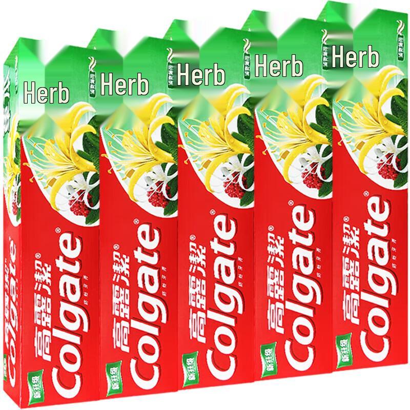 Colgate Herbal Gum Care Toothpaste, 5-Pack
Colgate Herbal Gum Care Toothpaste, 5-Pack